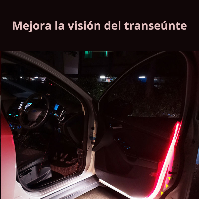 TIRAS LED ADVERTENCIA PARA PUERTAS DE COCHE