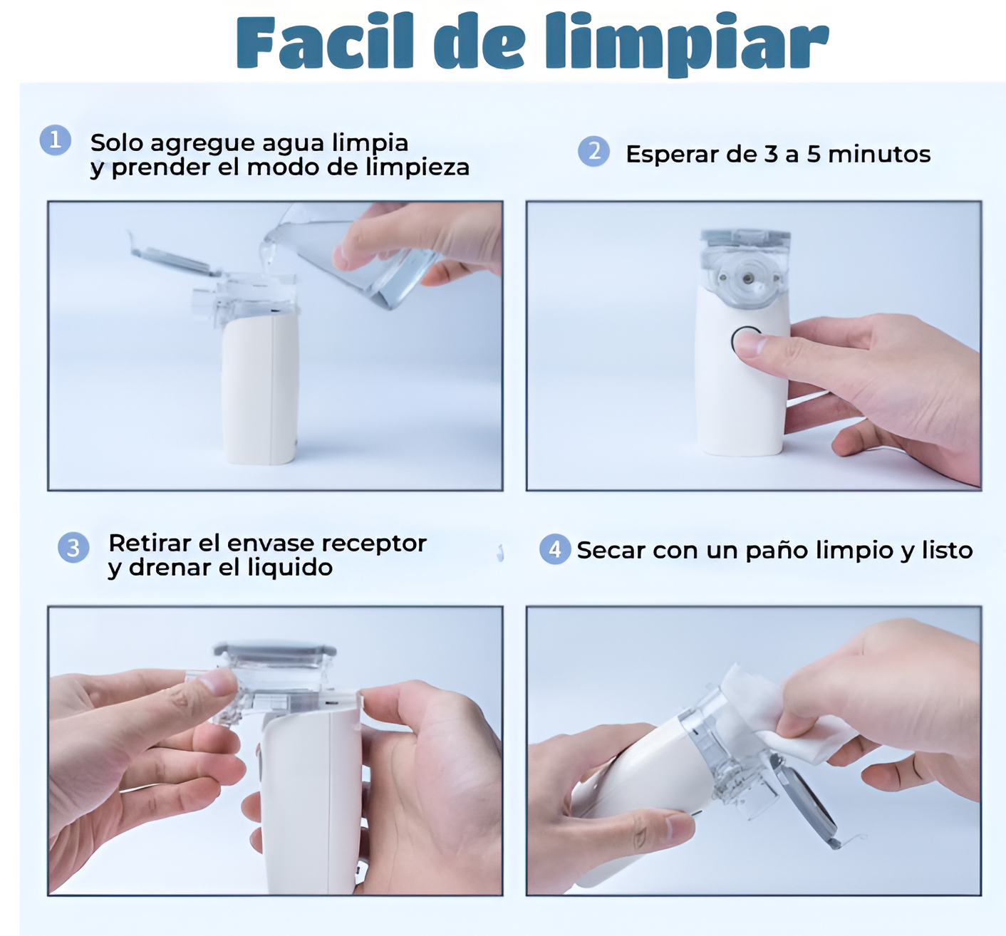 Nebulizador Portátil De Mano